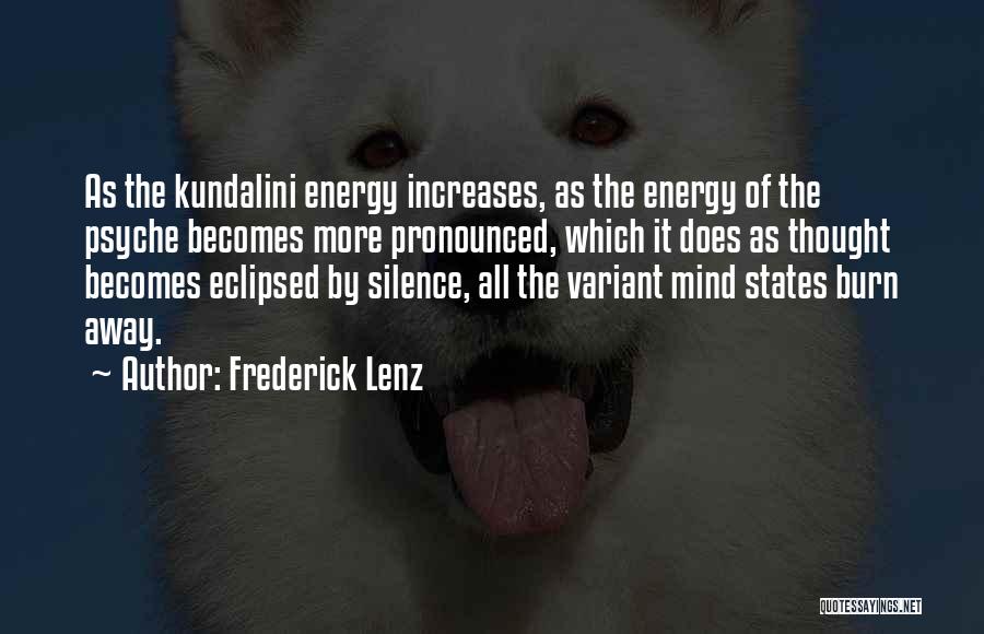 Variant Quotes By Frederick Lenz