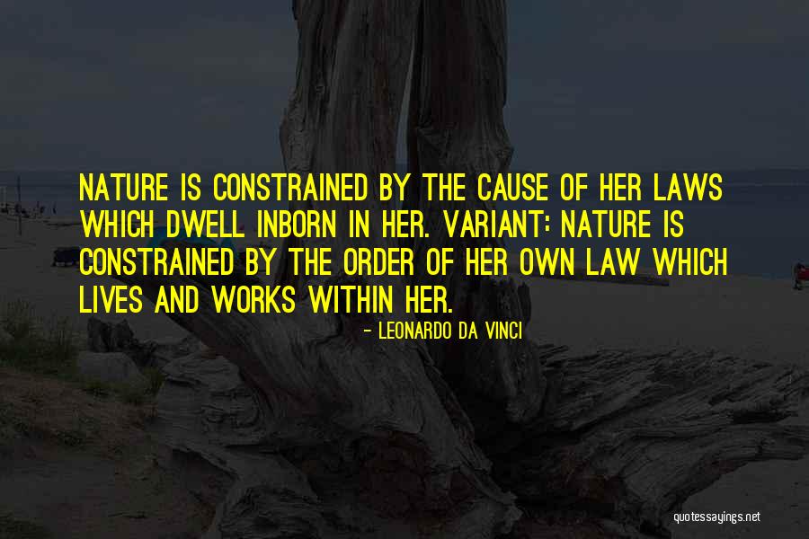 Variant Quotes By Leonardo Da Vinci