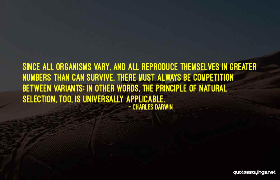 Variants In Us Quotes By Charles Darwin