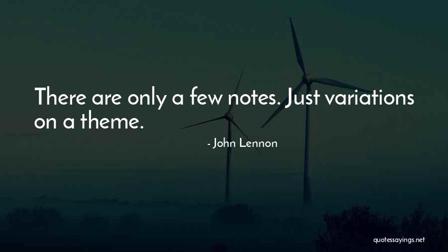 Variations On A Theme Quotes By John Lennon Variations On A Theme Quotes By John Lennon