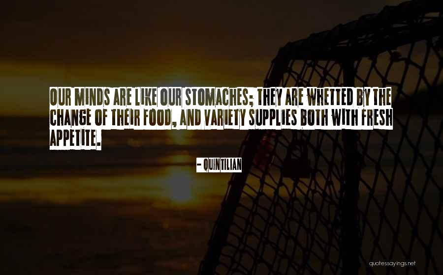 Variety Food Quotes By Quintilian Variety Food Quotes By Quintilian
