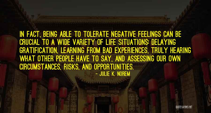 Variety In Life Quotes By Julie K. Norem Variety In Life Quotes By Julie K. Norem