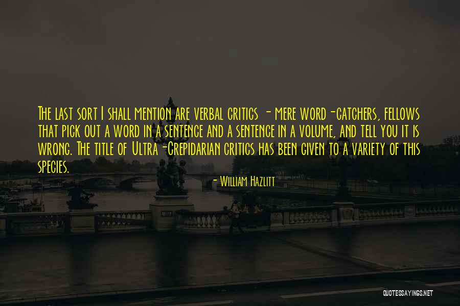 Variety Of Quotes By William Hazlitt Variety Of Quotes By William Hazlitt