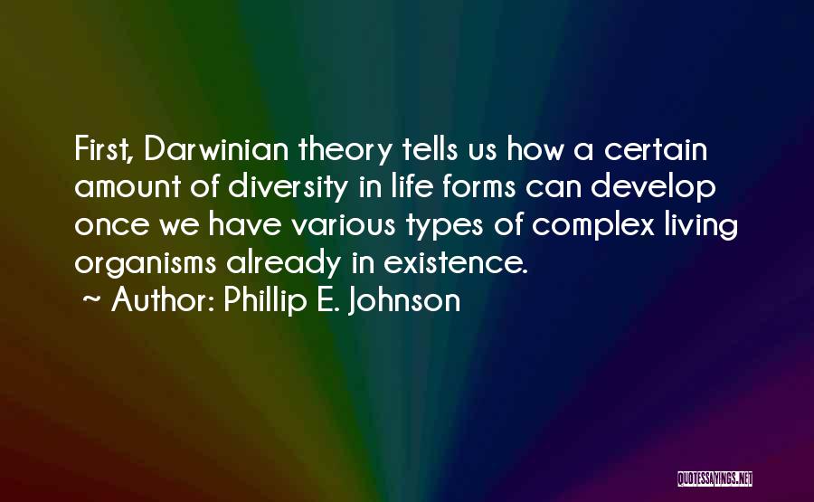 Various Types Of Quotes By Phillip E. Johnson