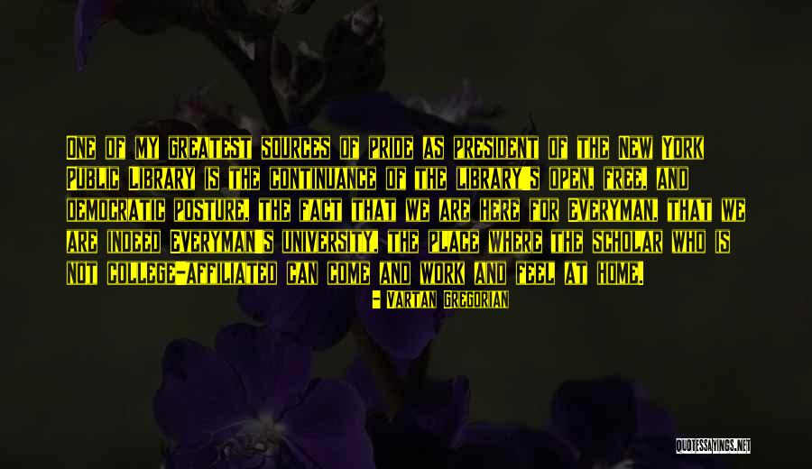 Vartan Quotes By Vartan Gregorian