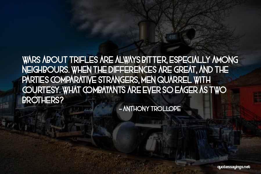 Vashe Solution Quotes By Anthony Trollope Vashe Solution Quotes By Anthony Trollope