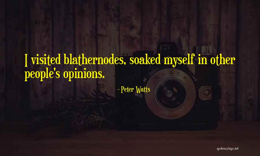 Vashishta Nisha Quotes By Peter Watts