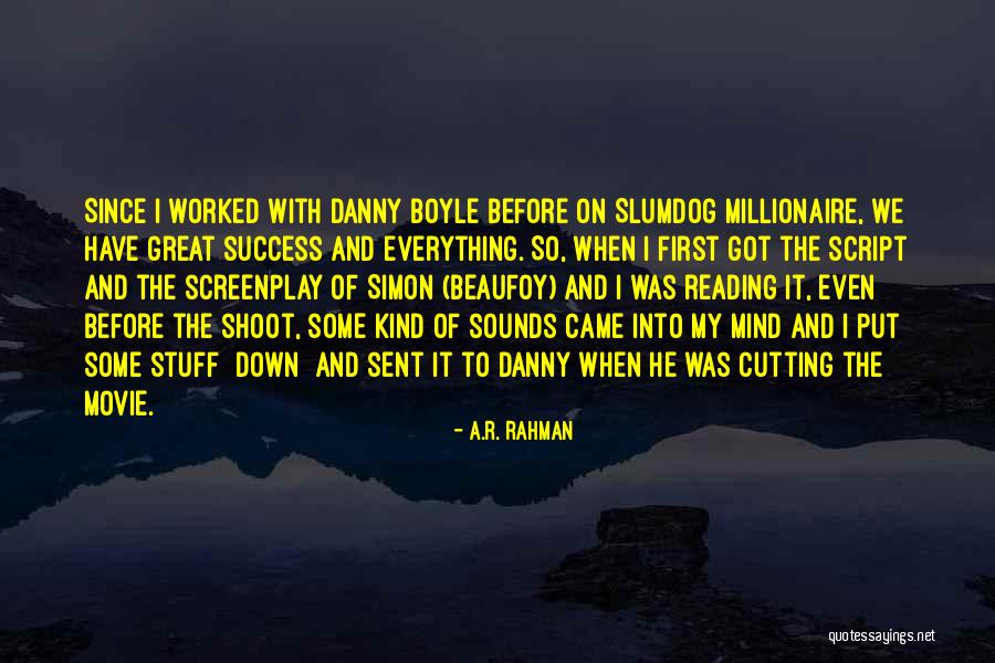 Vasilena Gocheva Quotes By A.R. Rahman Vasilena Gocheva Quotes By A.R. Rahman