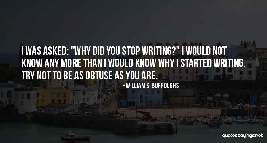 Vaso Stock Quotes By William S. Burroughs Vaso Stock Quotes By William S. Burroughs