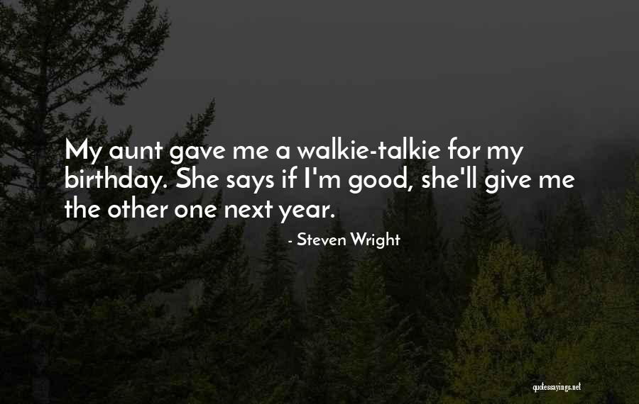 Vasseur Real Estate Quotes By Steven Wright