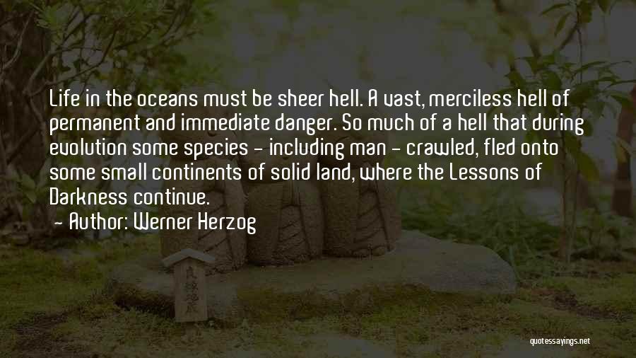 Vast Ocean Quotes By Werner Herzog