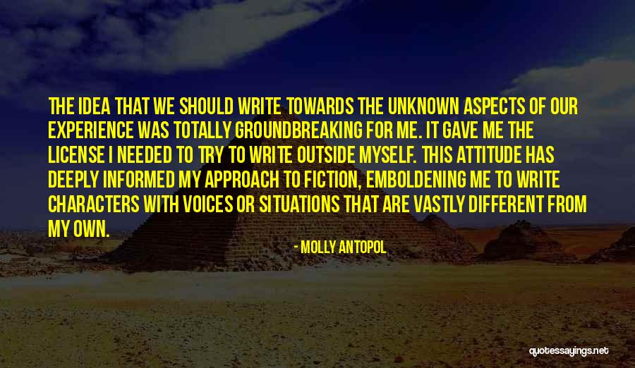 Vastly Different Quotes By Molly Antopol Vastly Different Quotes By Molly Antopol