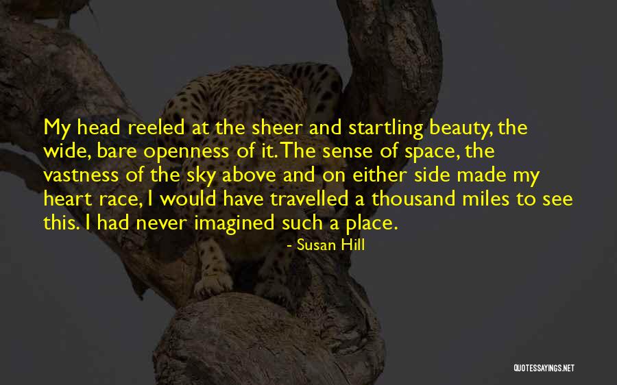 Vastness Of Space Quotes By Susan Hill Vastness Of Space Quotes By Susan Hill