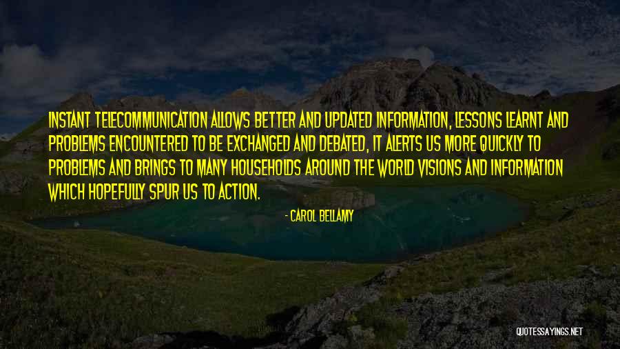 Vatos Urban Quotes By Carol Bellamy Vatos Urban Quotes By Carol Bellamy