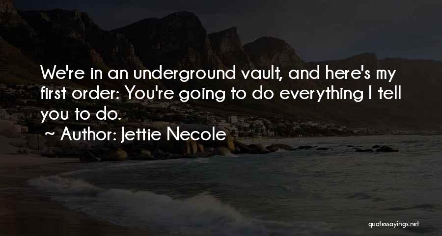 Vault Quotes By Jettie Necole