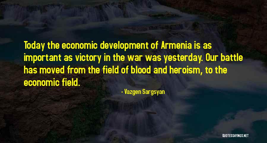 Vazgen Sargsyan Quotes 1947760