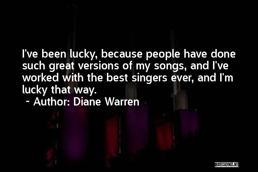 Ve Done My Best Quotes By Diane Warren