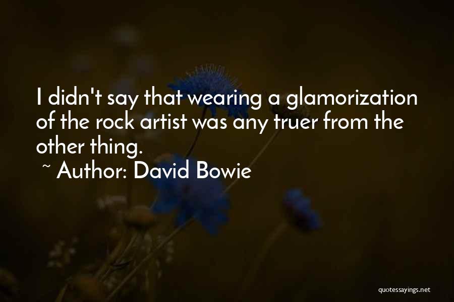 Veana Hejtmanek Quotes By David Bowie