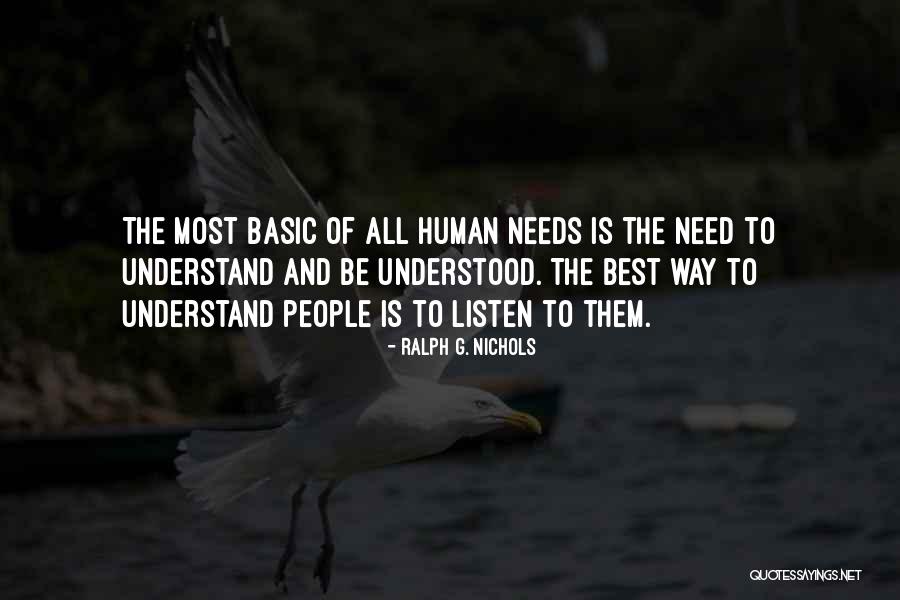 Vebell Quotes By Ralph G. Nichols Vebell Quotes By Ralph G. Nichols