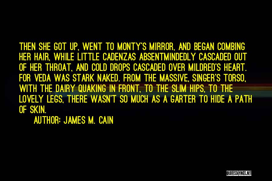 Veda Quotes By James M. Cain