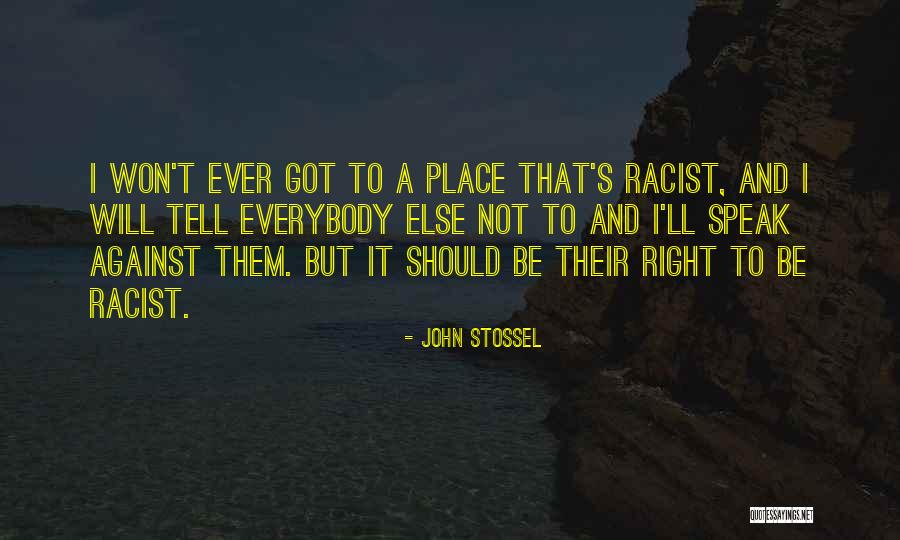 Vedres Joe Quotes By John Stossel