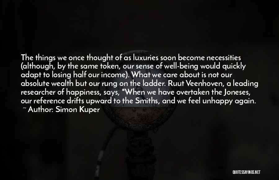 Veenhoven Quotes By Simon Kuper
