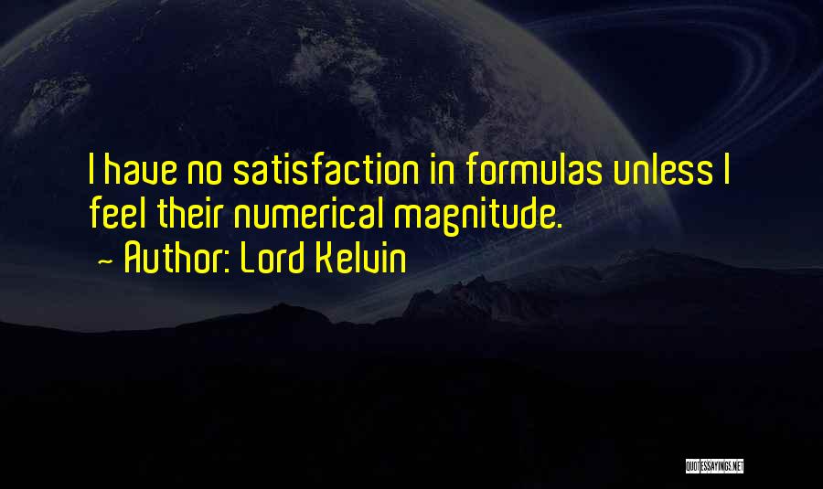 Veenstra Team Quotes By Lord Kelvin