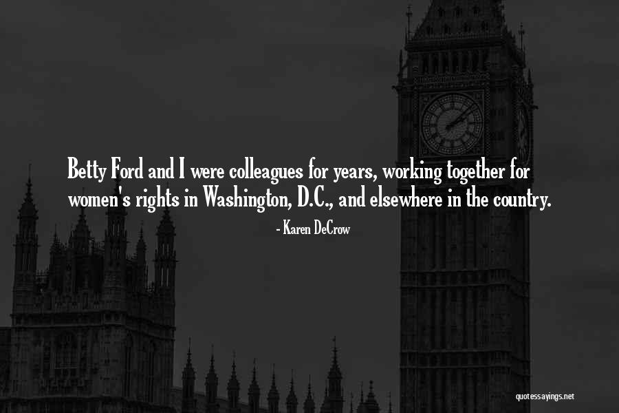 Veers Quotes By Karen DeCrow Veers Quotes By Karen DeCrow