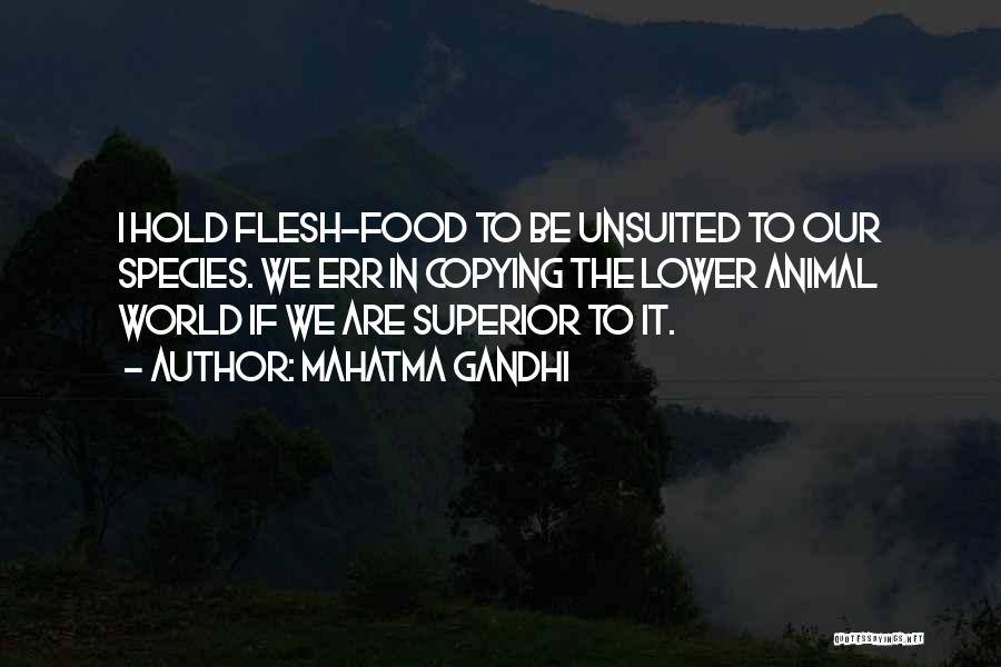 Vegan Food Quotes By Mahatma Gandhi