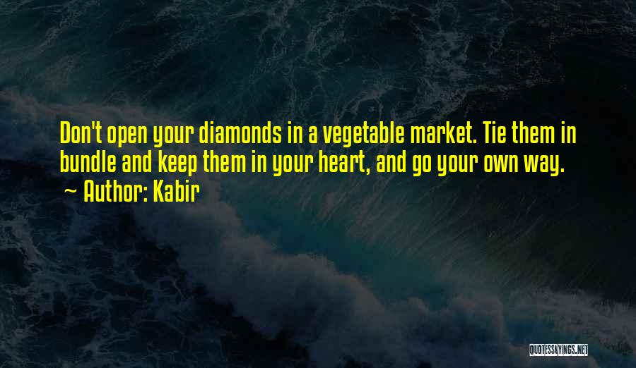 Vegetable Market Quotes By Kabir