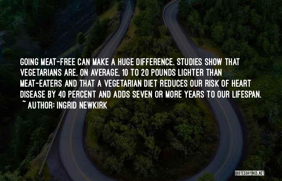 Vegetarian Vs Non Vegetarian Quotes By Ingrid Newkirk