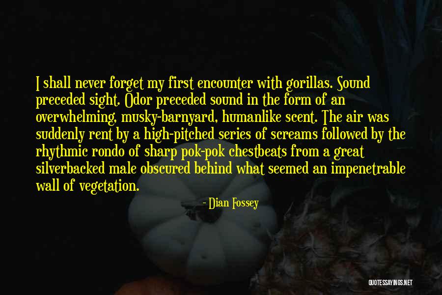 Vegetation Quotes By Dian Fossey Vegetation Quotes By Dian Fossey
