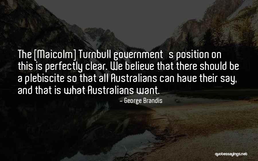Vegeterian Quotes By George Brandis Vegeterian Quotes By George Brandis