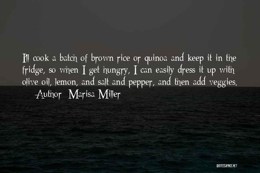 Veggies Quotes By Marisa Miller