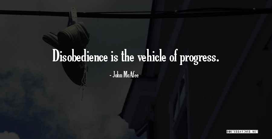 Vehicle Quotes By John McAfee