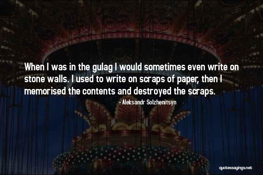 Vehicular Pollution Quotes By Aleksandr Solzhenitsyn