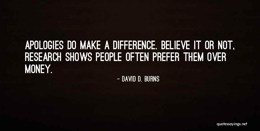 Vehicular Pollution Quotes By David D. Burns