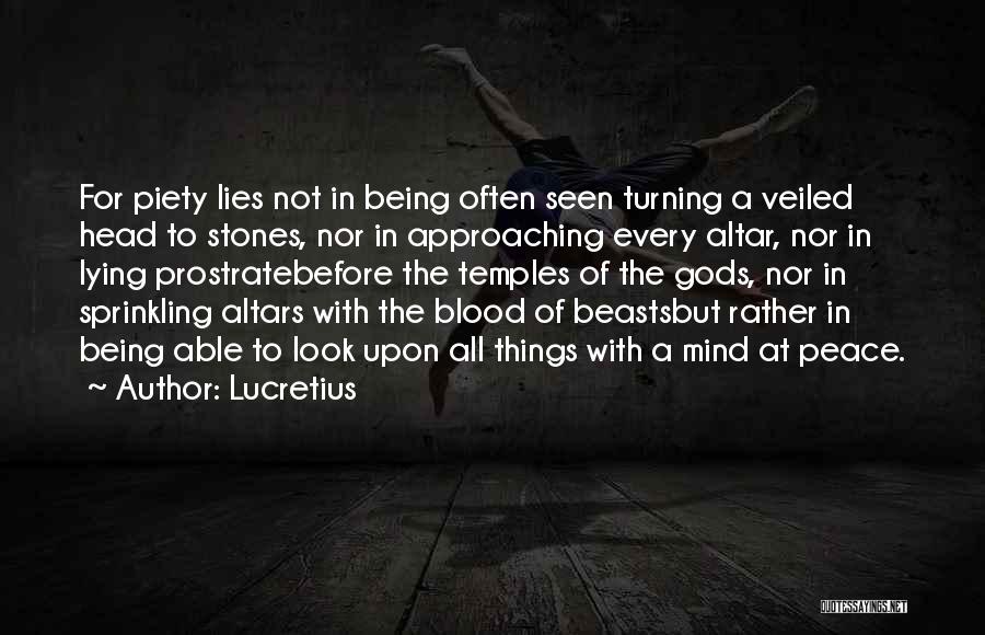 Veiled Quotes By Lucretius