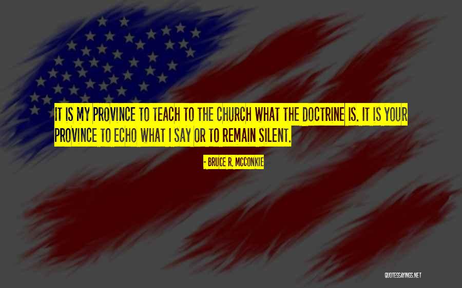 Velem Sz Ll S Quotes By Bruce R. McConkie Velem Sz Ll S Quotes By Bruce R. McConkie
