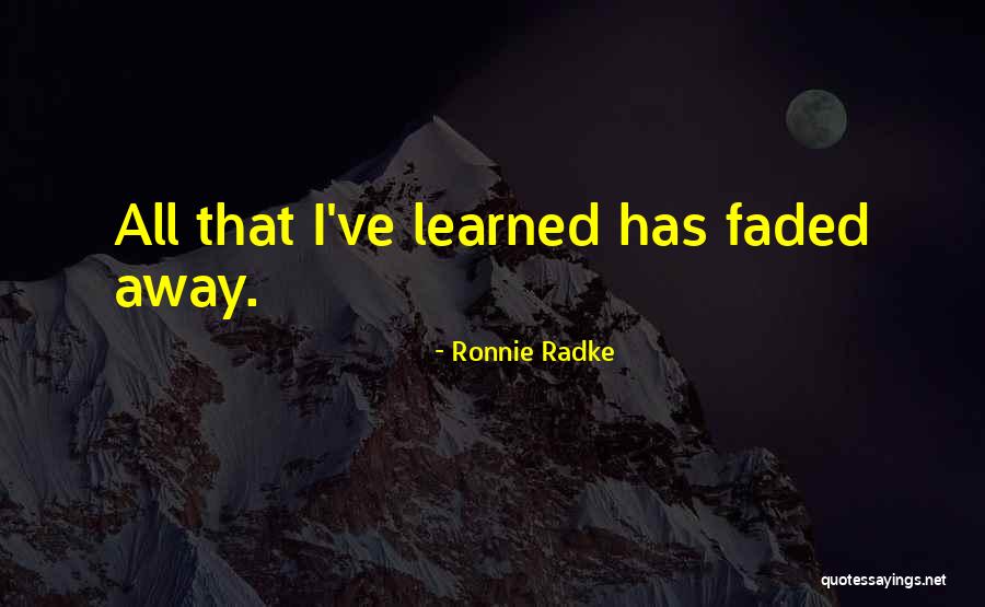 Veli Vesham Quotes By Ronnie Radke
