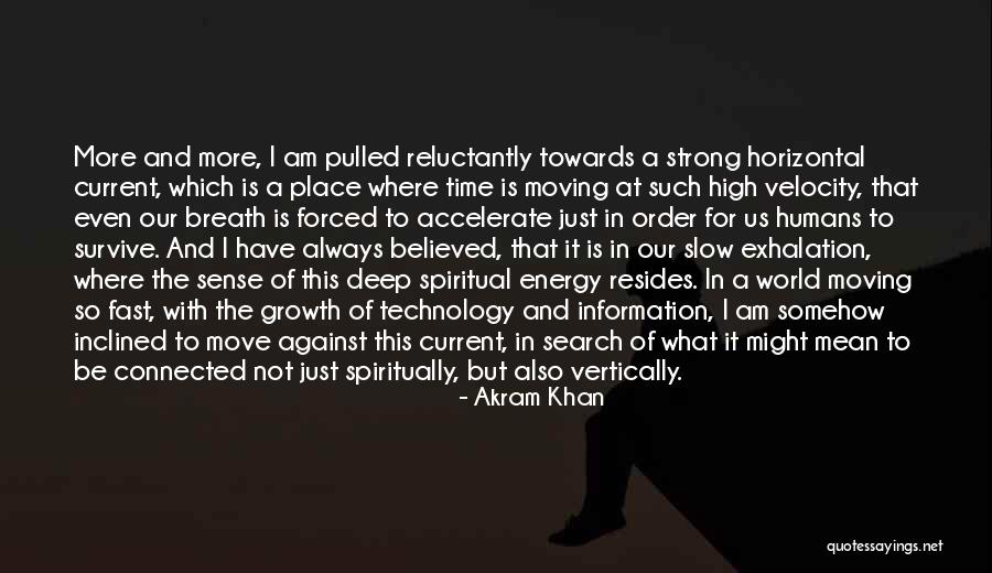 Velocity Is Quotes By Akram Khan Velocity Is Quotes By Akram Khan