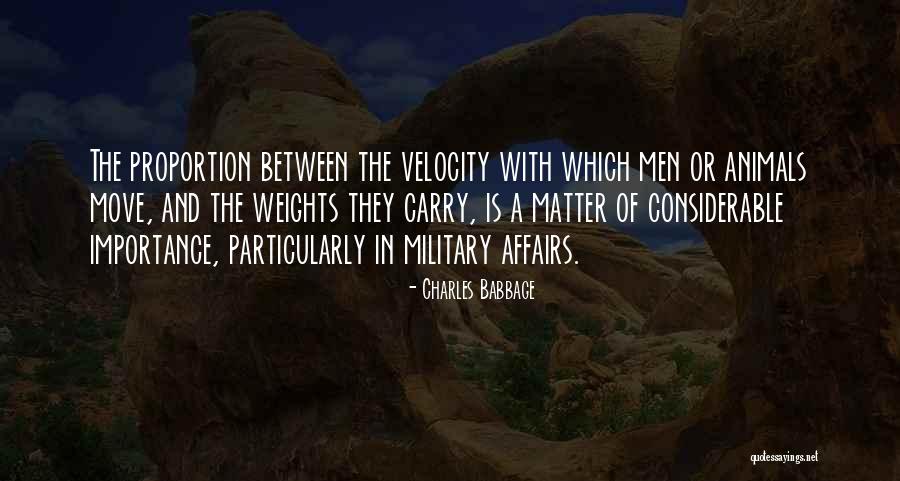 Velocity Is Quotes By Charles Babbage Velocity Is Quotes By Charles Babbage