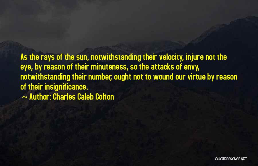 Velocity Quotes By Charles Caleb Colton