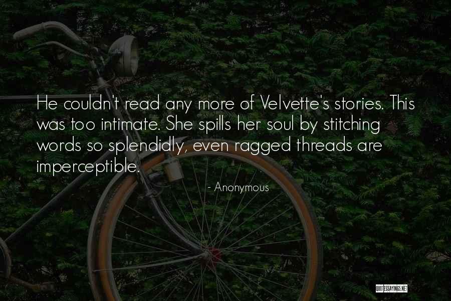 Velvette Quotes By Anonymous Velvette Quotes By Anonymous
