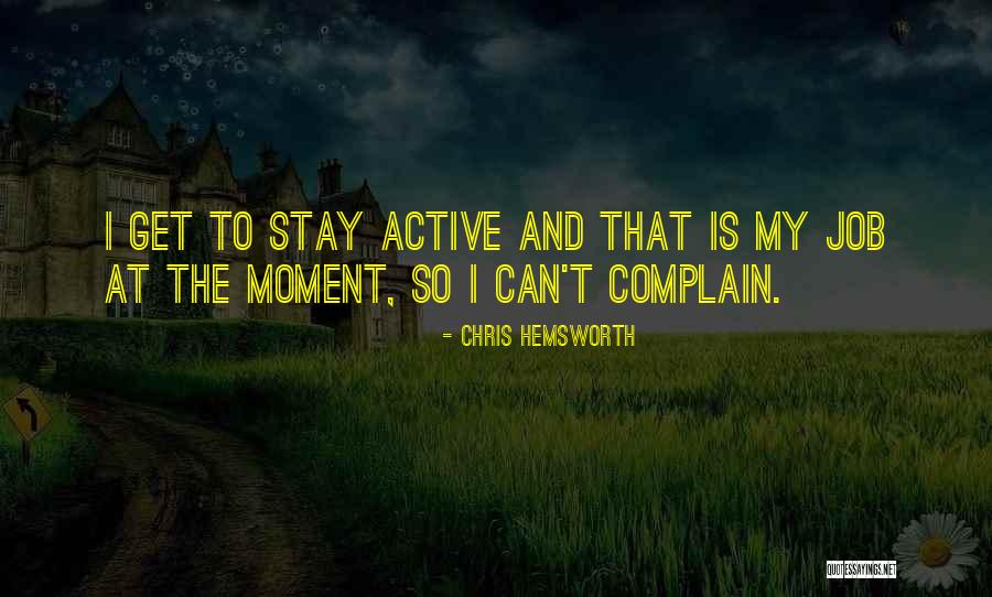 Vencedora Maqtron Quotes By Chris Hemsworth