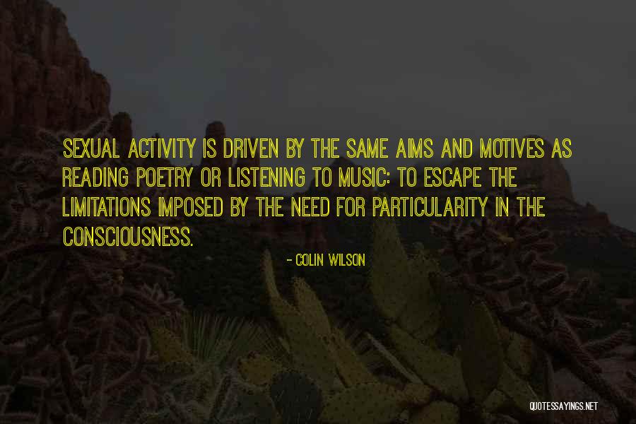 Vencedores Bola Quotes By Colin Wilson Vencedores Bola Quotes By Colin Wilson
