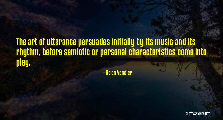 Vendler Quotes By Helen Vendler Vendler Quotes By Helen Vendler