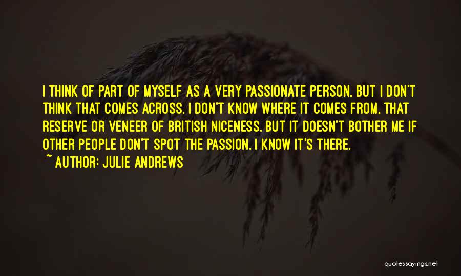 Veneer Quotes By Julie Andrews