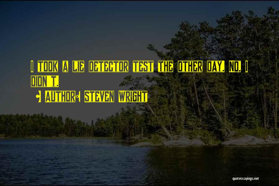 Venelectronics Quotes By Steven Wright