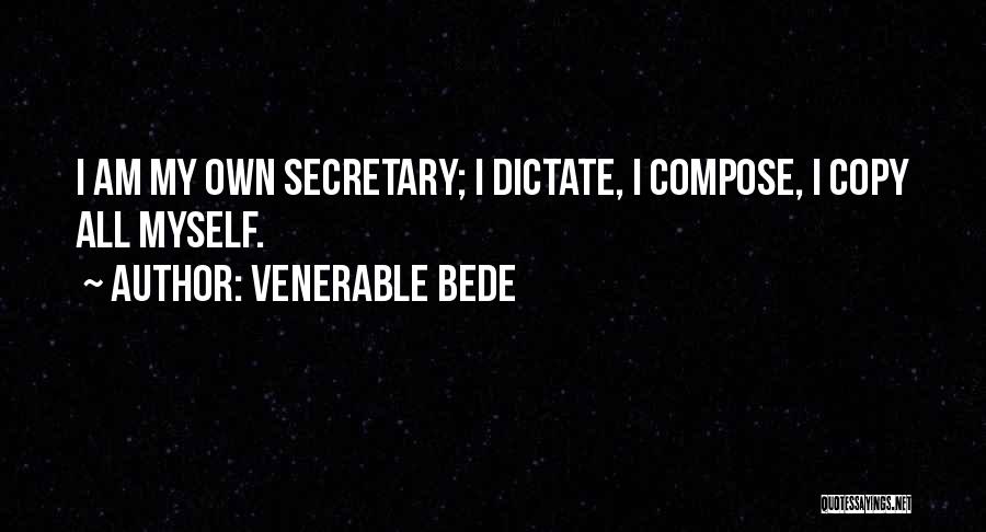 Venerable Bede Quotes 253653